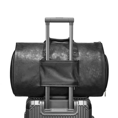 Elegant Leather Travel Duffel™ Perfect for Business and Casual Trips