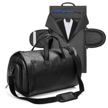 Elegant Leather Travel Duffel™ Perfect for Business and Casual Trips